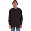 Custom Unisex Max Heavyweight Long Sleeve T-Shirt Black