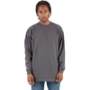Custom Unisex Max Heavyweight Long Sleeve T-Shirt Dark Grey