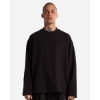 Custom Unisex Max Heavyweight Oversized Long Sleeve T-Shirt Black
