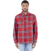 Custom Unisex Plaid Jacket Red