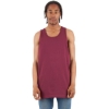 Custom Unisex Active Tank Burgundy