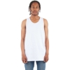 Custom Unisex Active Tank White