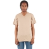 Custom Unisex V-Neck T-Shirt Khaki