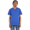 Custom Unisex V-Neck T-Shirt Royal