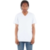 Custom Unisex V-Neck T-Shirt White