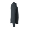 Custom Mens Emery Quarter-Zip Pullover Black Heather