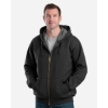 Custom Mens Heritage Full-Zip Hooded Sweatshirt Black