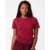 Custom Unisex USA-Made Triblend T-Shirt Tri-Cranberry