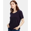 Custom Womens Loose Fit Boyfriend Tee Midnight Navy