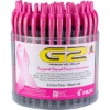 Promotional G2 Collegiate Tubs Smoke barrel, Black Ink Pink Accents BCA72pc Tub 4302I