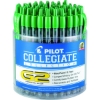 Promotional G2 Collegiate Tubs Smoke barrel, Green Ink 72pc Tub 4302I