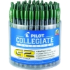 Promotional G2 Collegiate Tubs Smoke barrel, Hunter Green Ink 72pc Tub 4302I