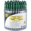 Promotional G2® Premium Gel Roller Pen - 72 Count Tub Smoke barrel /Hunter Green accents/Hunter Green ink I5609