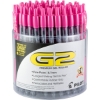 Promotional G2® Premium Gel Roller Pen - 72 Count Tub Smoke barrel /Pink accents/Pink ink I5609