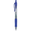 Promotional G2® Premium Gel Roller Pen (0.7mm) Smoke Tinted barrel / Iris Blue accents /Iris Blue ink G27-BLP