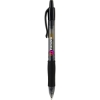 Promotional G2® Premium Gel Roller Pen (0.7mm) Smoke tinted barrel / Black accents / Black ink G27-YEL-IG2-7