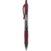 Promotional G2® Premium Gel Roller Pen (0.7mm) Smoke tinted barrel / Burgundy accents / Burgundy ink G27-YEL-IG2-7