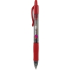 Promotional G2® Premium Gel Roller Pen (0.7mm) Smoke tinted barrel / Red accents / Red ink G27-YEL-IG2-7