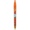 Promotional B2P Colors Gel Roller Pen - Clip Only Orange barrel / Orange ink IB2C-BC