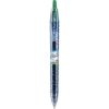 Promotional B2P Bottle 2 Pen Gel Roller Pen - Clip Only Translucent blue barrel / Green accent / Green ink IB2P-BC