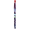 Promotional B2P Bottle 2 Pen Gel Roller Pen - Clip Only Translucent blue barrel / Red accent / Red ink IB2P-BC