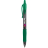 Promotional G2® Premium Gel Roller Pen (1.0mm) Smoke tinted barrel / Green accents / Green ink IG2-1