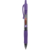 Promotional G2® Premium Gel Roller Pen (1.0mm) Smoke tinted barrel / Purple accents / Purple ink IG2-1