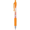 Promotional G2® Premium Gel Roller Pen (0.5mm) Clear  barrel / Orange accents /Orange ink IG2-5
