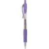 Promotional G2® Premium Gel Roller Pen (0.5mm) Clear barrel / Purple accents / Purple ink IG2-5