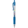 Promotional G2 Metallics® Gel Ink Pen Clear barrel / Blue metallic accents / Blue metallic ink IG2M
