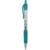 Promotional G2 Metallics® Gel Ink Pen Clear barrel / Green metallic accents / Green metallic ink IG2M