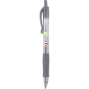 Promotional G2 Metallics® Gel Ink Pen Clear barrel / Silver metallic accents / Silver metallic ink IG2M