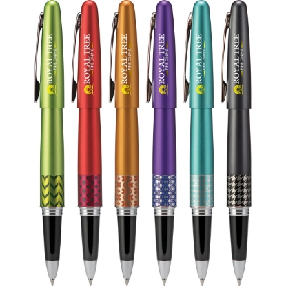 Custom MR Retro Pop Collection Gel Roller Pen with Logo IMPRB
