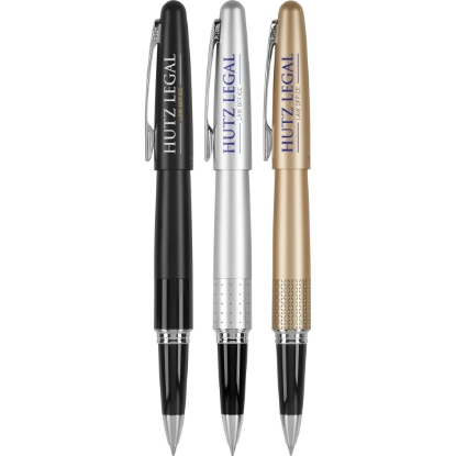 Custom MR Metropolitan Collection® Gel Roller Pen with Logo IMR1RB