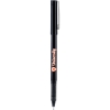 Promotional Precise® V7 Premium Rolling Ball Pen (0.7mm) Black barrel / Black accent / Black ink IPV7