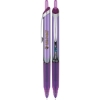 Promotional Precise® V7 Retractable Premium Rolling Ball Pen (0.7mm) Purple barrel / Silver accents / Purple ink IPV7R