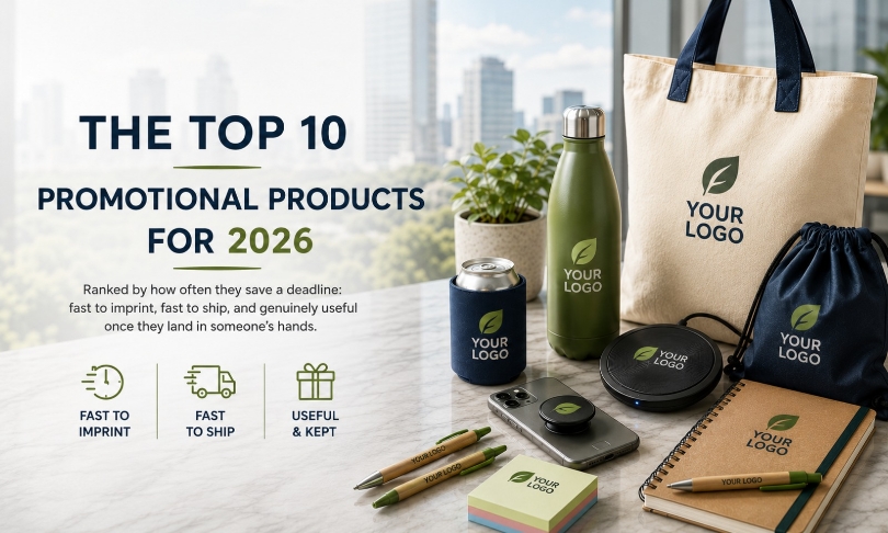 The Top 10 Rush Promotional Products for 2026