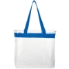 Game Day Clear Stadium Tote - Royal 
