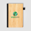 Full Color Custom Wesen Bamboo Refillable Journal Set - A5