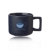 Sandpoint 14 oz. Latte Ceramic Mugs Blue
