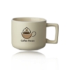 Sandpoint 14 oz. Latte Ceramic Mugs Cream