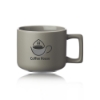 Sandpoint 14 oz. Latte Ceramic Mugs Gray