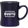 Custom 14 oz Luna Mug Cobalt Blue with Logo 1420-G