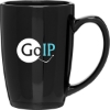 Promotional 14 oz Contour Mug Black 1451-G