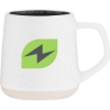 Promotional 12 oz Woden Matte White Out/Storm Gray In 15804-G