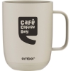 Custom 14 oz Ember Mug2 Sandstone Cream with Logo 1600-61BK-G