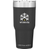 Custom 30 oz Arctic Zone Titan Thermal HP Copper Tumbler - Powder Matte Black with Logo 1625-67BK-G