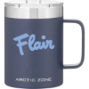 Custom 14 oz Arctic Zone Titan Thermal HP Mug Navy Blue with Logo 1626-47BK-G