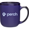 Custom 16 oz Modelo Mug Cobalt Blue with Logo 1661-G