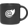 Promotional 14 oz Minolo Mug - Matte Black Matte Black Out/Gloss Black In 1703-G